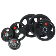 Tri-Grip Olympic Bumper Plates - 105kg kit V1012-CFTG105