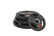 Tri-Grip Olympic Bumper Plates - 105kg kit V1012-CFTG105