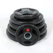 Tri-Grip Olympic Bumper Plates - 105kg kit V1012-CFTG105