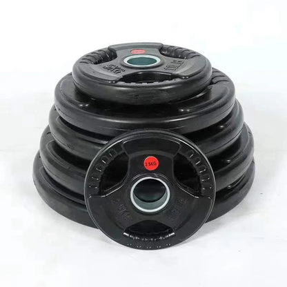 Tri-Grip Olympic Bumper Plates - 105kg kit V1012-CFTG105