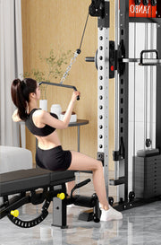 SmartFit M1 Max 130kg Pin Loaded Multi Functional Training Smith Machine Home Gym Power Rack Machine V1025-717331801236