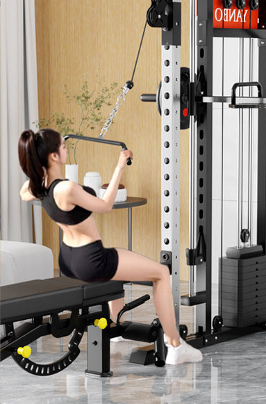 SmartFit M1 Max 130kg Pin Loaded Multi Functional Training Smith Machine Home Gym Power Rack Machine V1025-717331801236