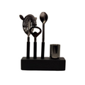 Plantation Bar Tools Stand Black & Silver V1026-KLCDIM0006