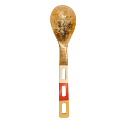 Retro Orange Multi Resin Serving Spoon | Hand-Poured | Food Safe V1026-KLCFR2733