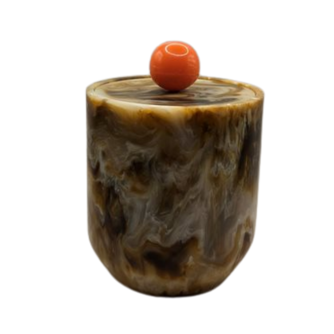 Toffee Resin & Stainless Steel Ice Bucket V1026-KLCFR2740