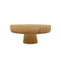 Hand-Poured Pedestal Serving Bowl V1026-KLCFR2813WH