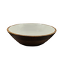 Handcrafted Mango Wood & Enamel Serving Bowl - Natural & Food-Safe V1026-KLCHH24273