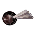 Vintage Elegance: Antique Copper Stainless Steel Measuring Cup Set V1026-KLCPPDA3200