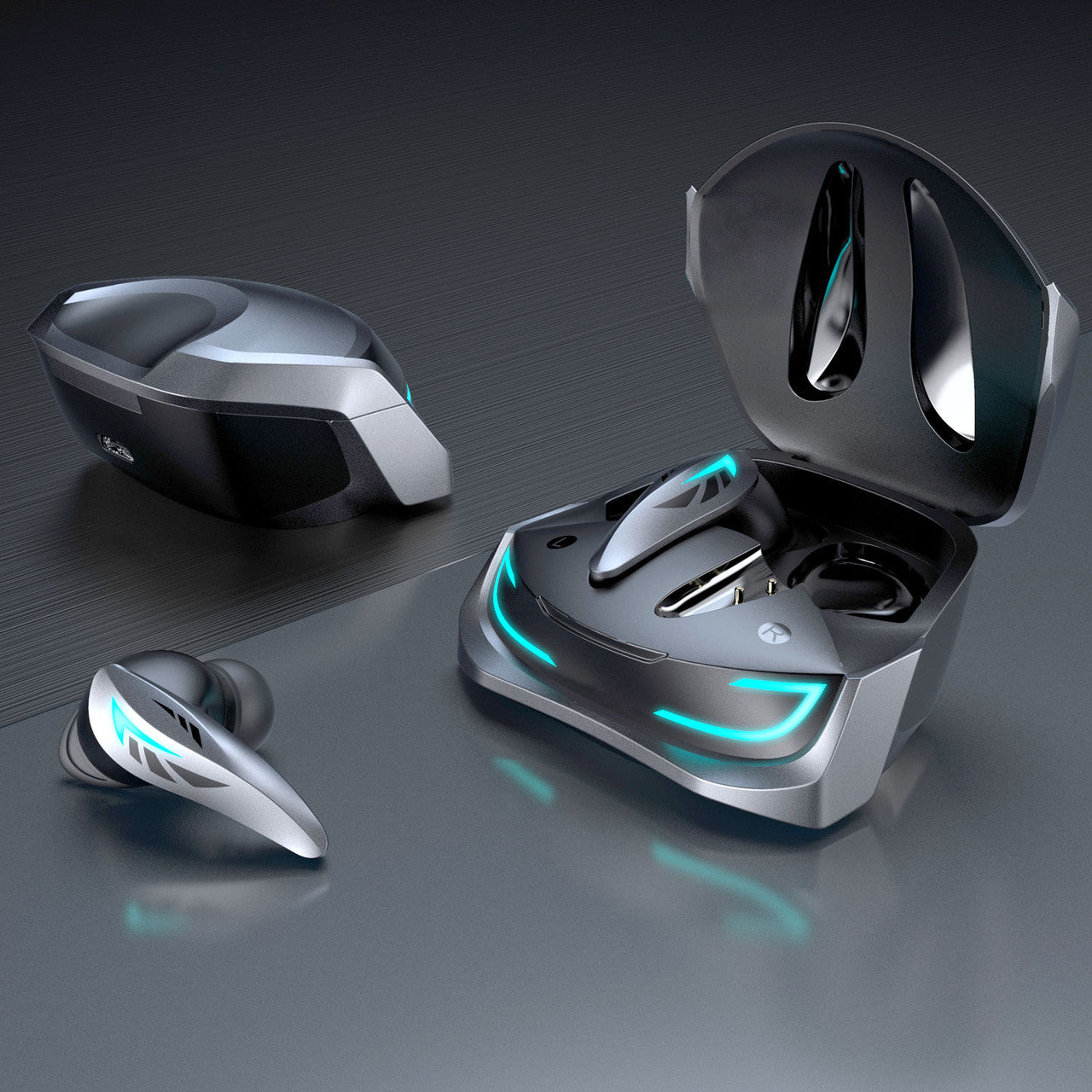 Laser Wireless Gaming ANC Earphones Black V1031-AO-AB950TWS