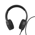 Laser Wired Headphones with 40mm Drivers Black V1031-AO-HEAD22-BLK