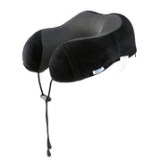 Laser Black Memory Foam Neck Pillow - Easy Snap