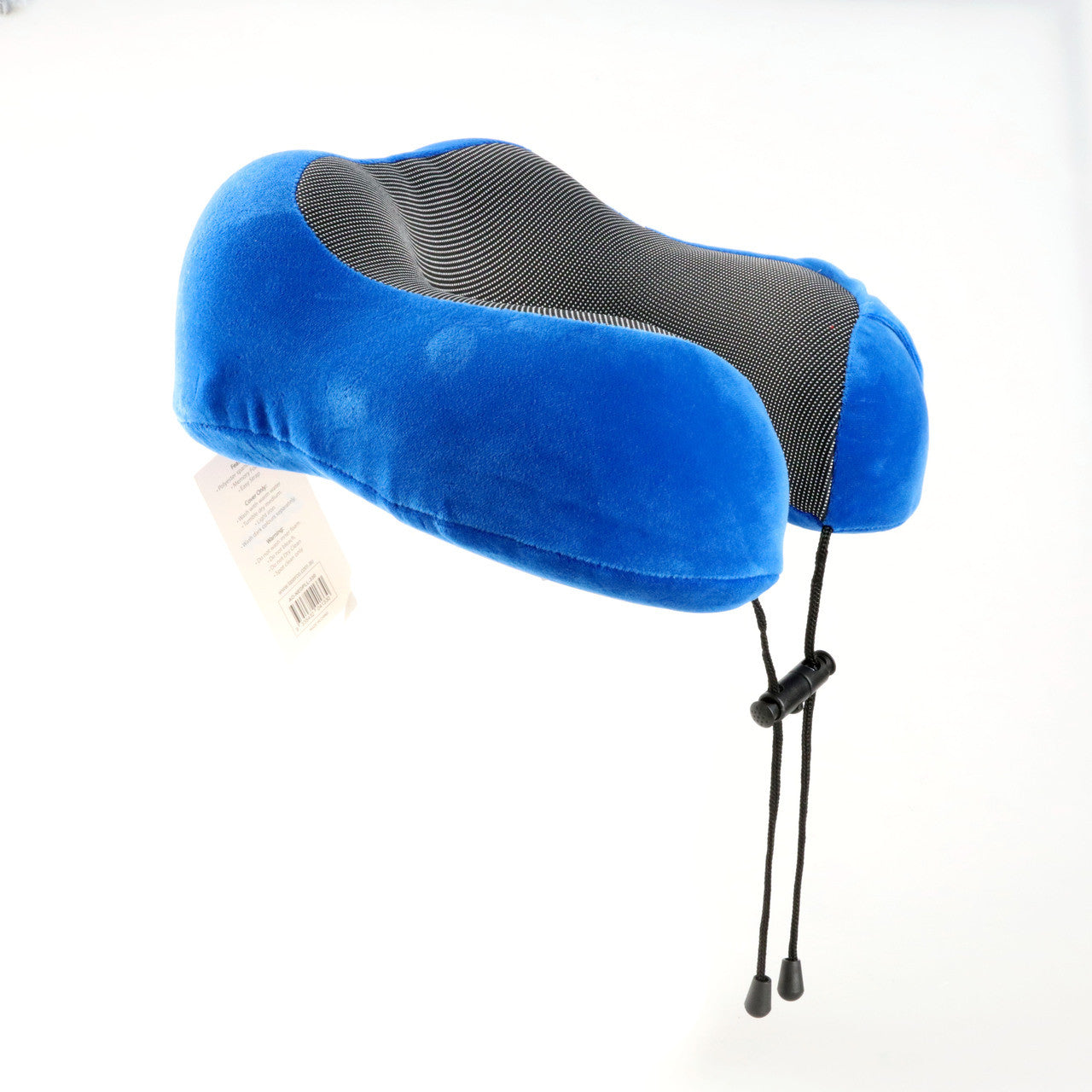 Laser Blue Memory Foam Neck Pillow - Easy Snap V1031-AO-NEDPLL-330