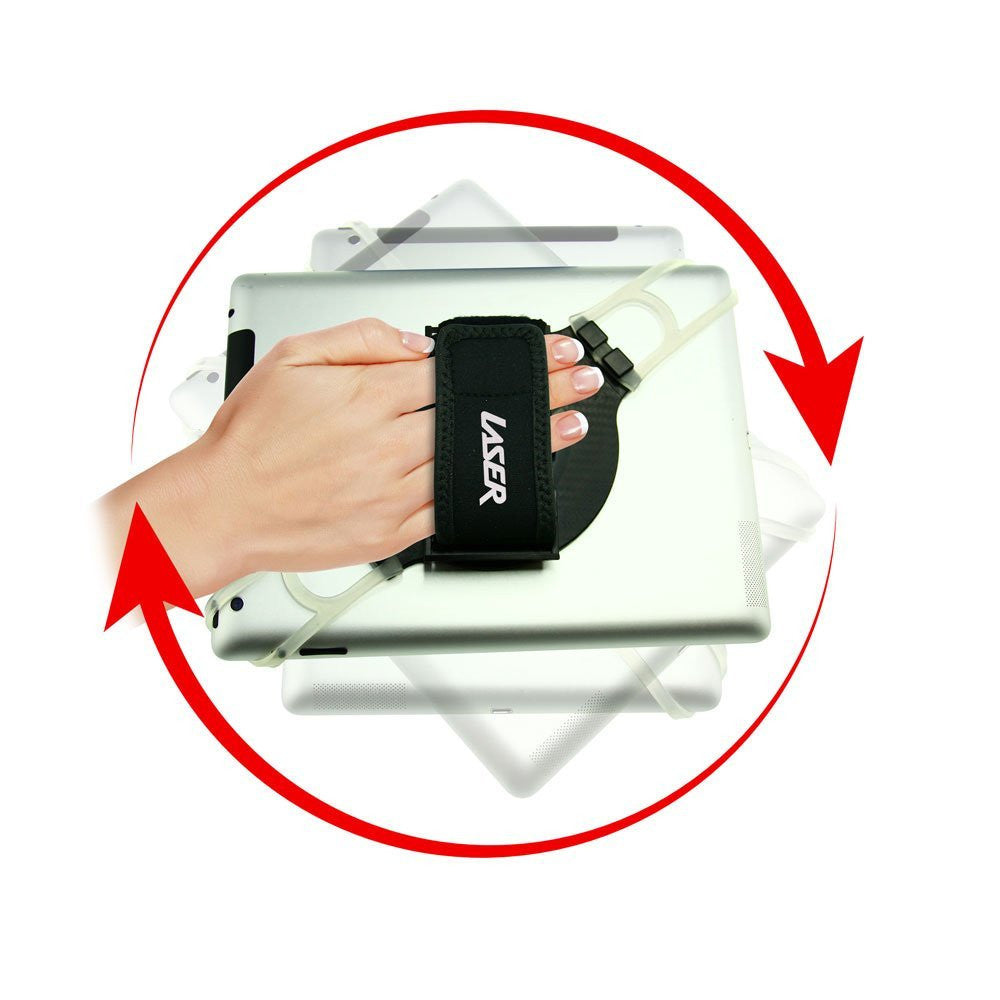 Laser Tablet Holder with 360 Degree Swivel - Black V1031-AO-TM702