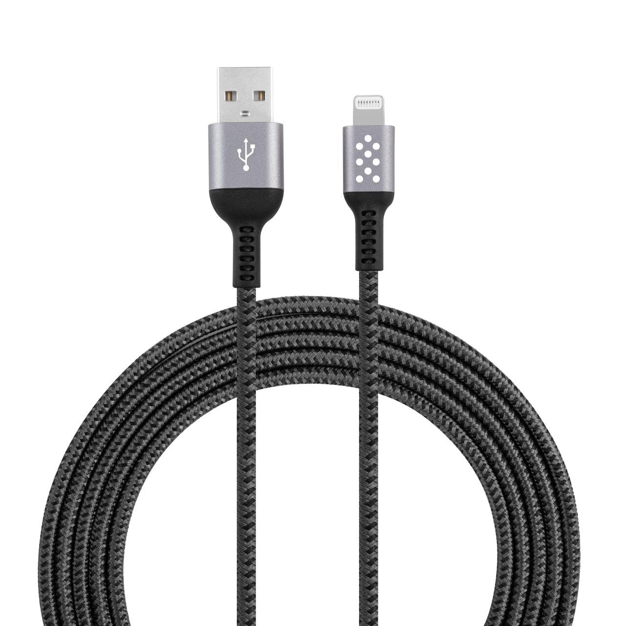 Lightning Cable 2 Pack 20cm 2m Black