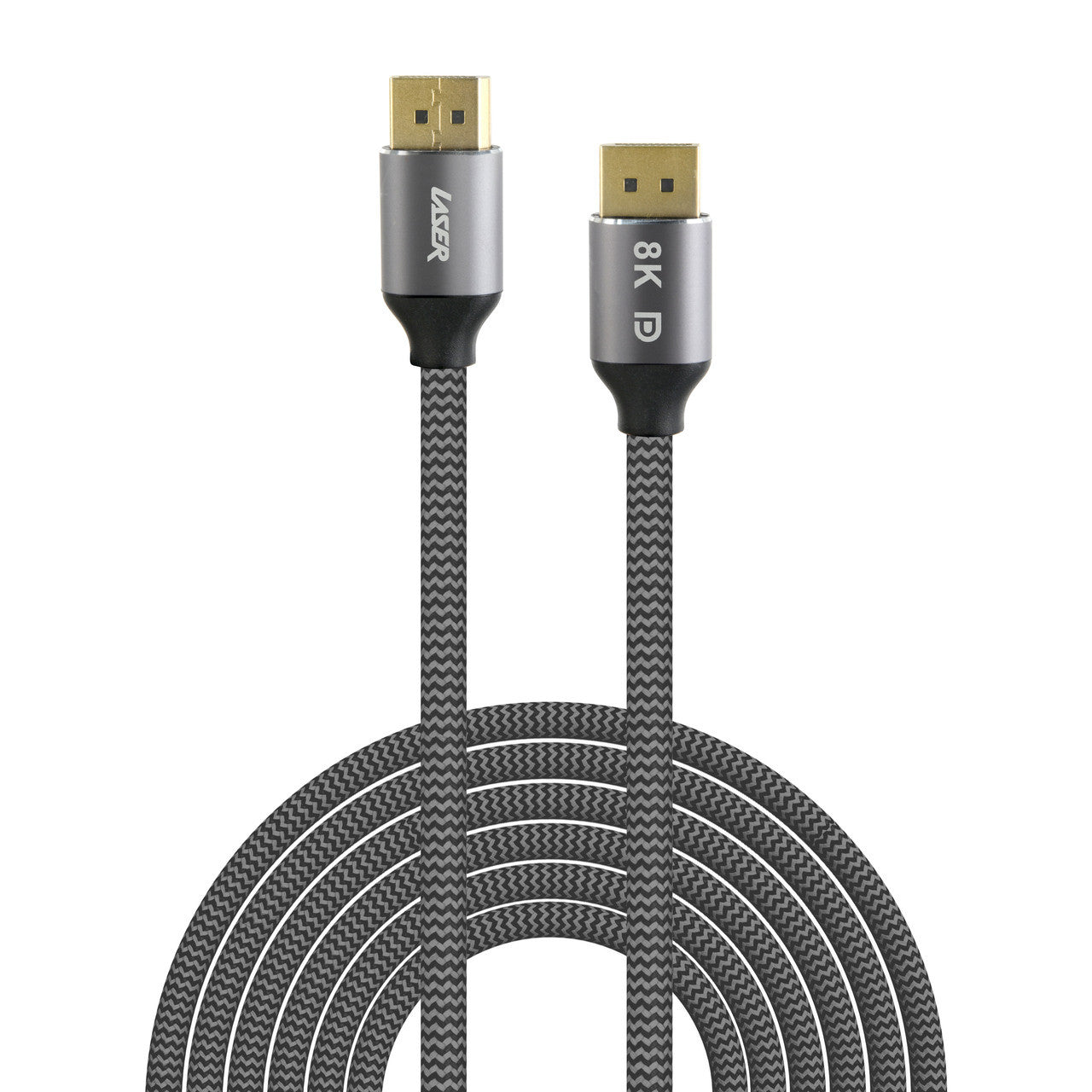 Laser 8K DisplayPort to DisplayPort Cable 2m V1031-CB-2M8KDP-523
