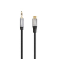 Laser USB-C to 3.5mm AUX Audio Cable 2m - Black V1031-CB-2UCAUX-493