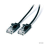 1m Ultra Slim Cat6 Network Cable Black V1031-CB-C6-01BLK