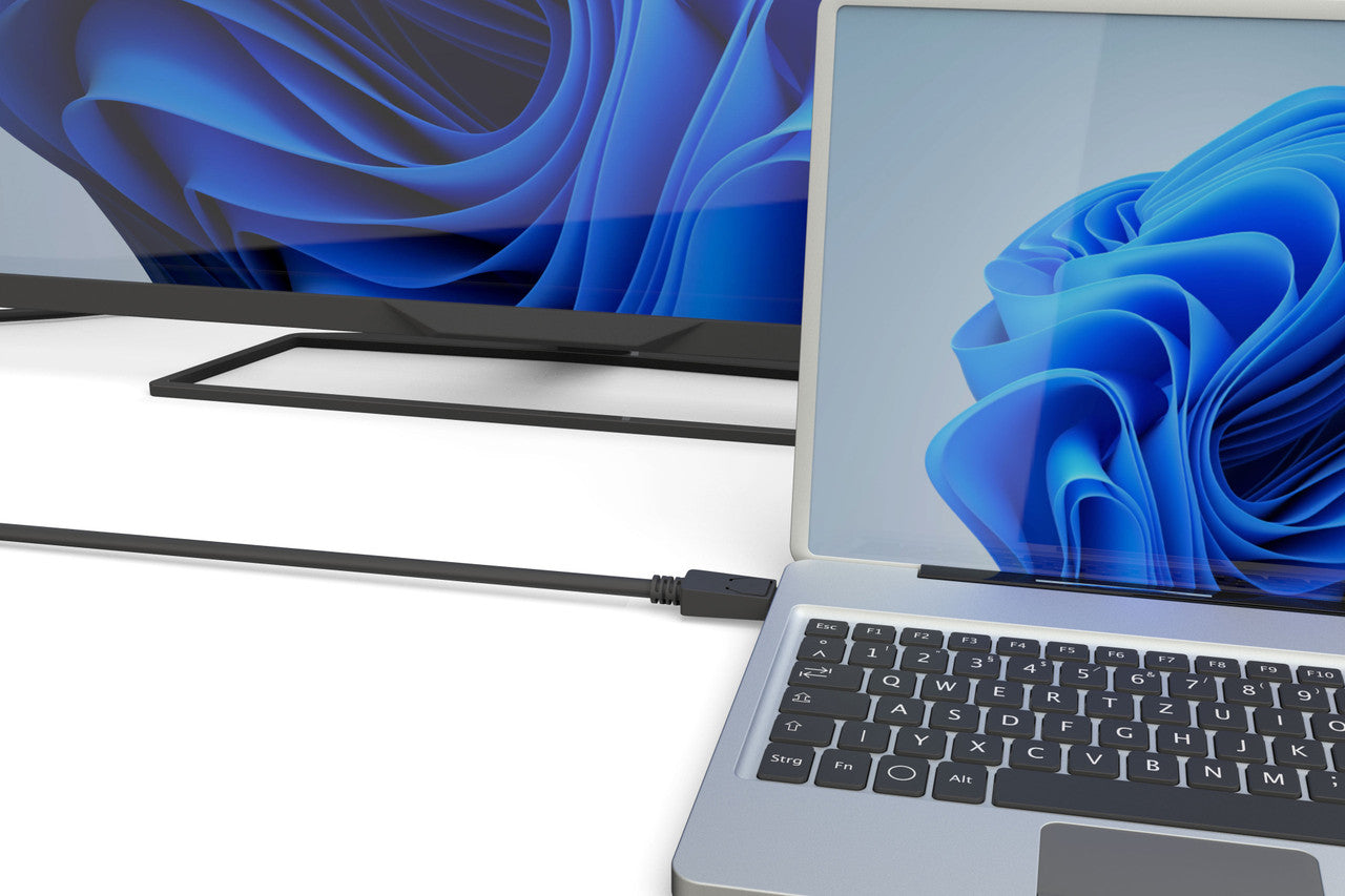 Laser DisplayPort to HDMI Cable 1080p 1m V1031-CB-DHDMI