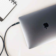 Laser 240W USB-C to USB-C LCD Braided Cable 1M V1031-CB-UC32D-252