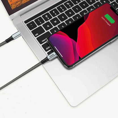 Laser 240W USB-C to USB-C Braided Cable 1M V1031-CB-UC4HP-245