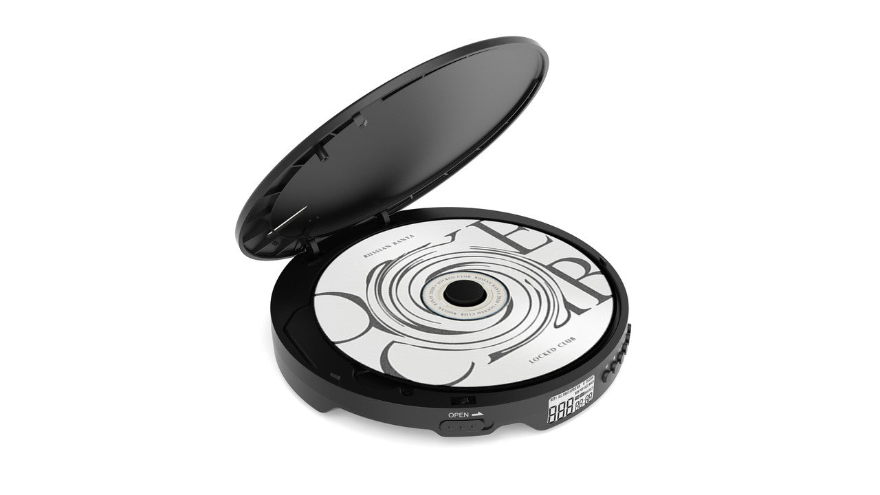 Laser Portable CD MP3 Player with Anti-Skip Tech and Headphones V1031-CDP-WM03-388