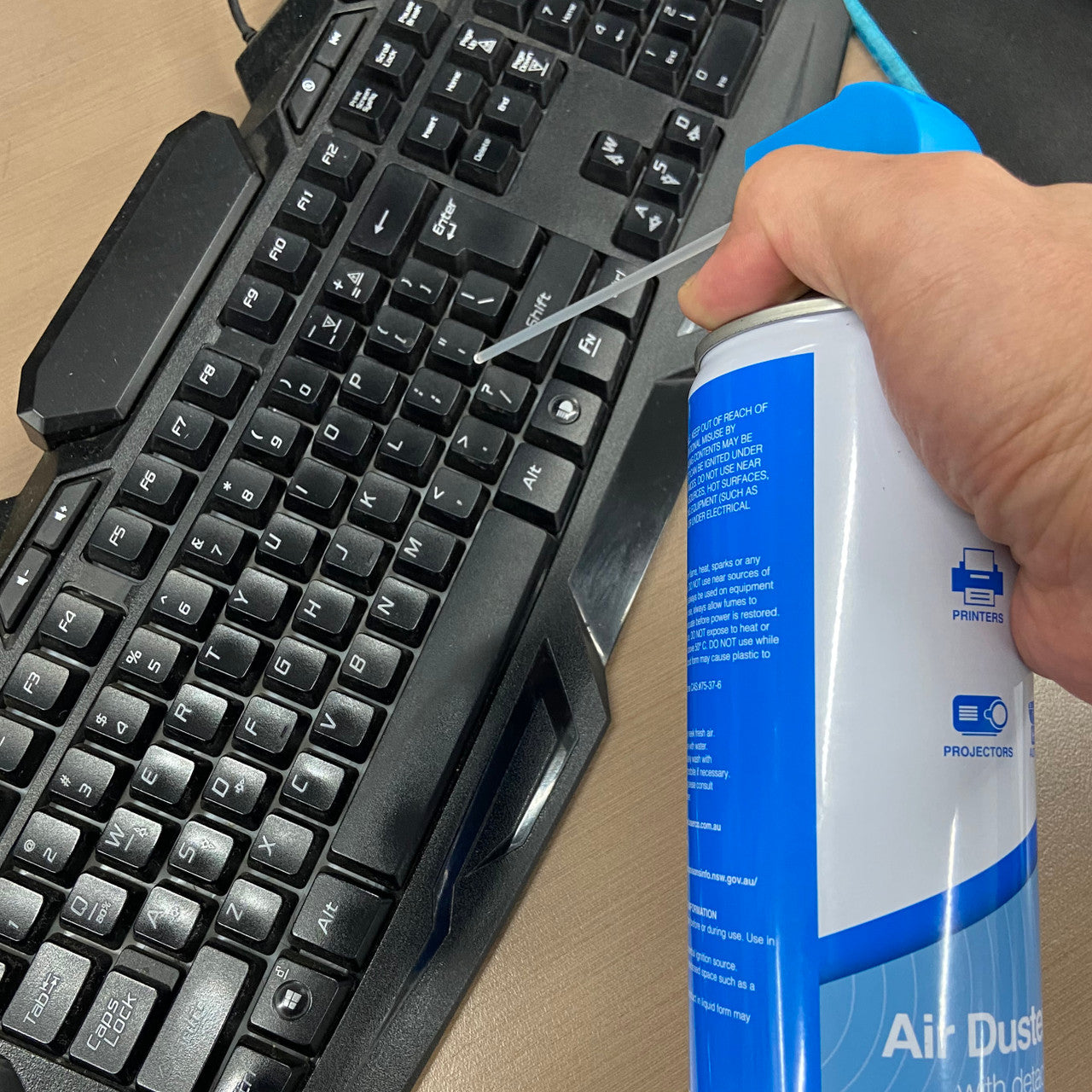 Laser 400ml Air Duster Spray - Computer & Electronics Cleaner V1031-CL-1827F