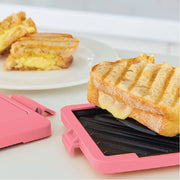 Laser Microwave Toastie Maker Flamingo Pink V1031-CO-MICFL-515