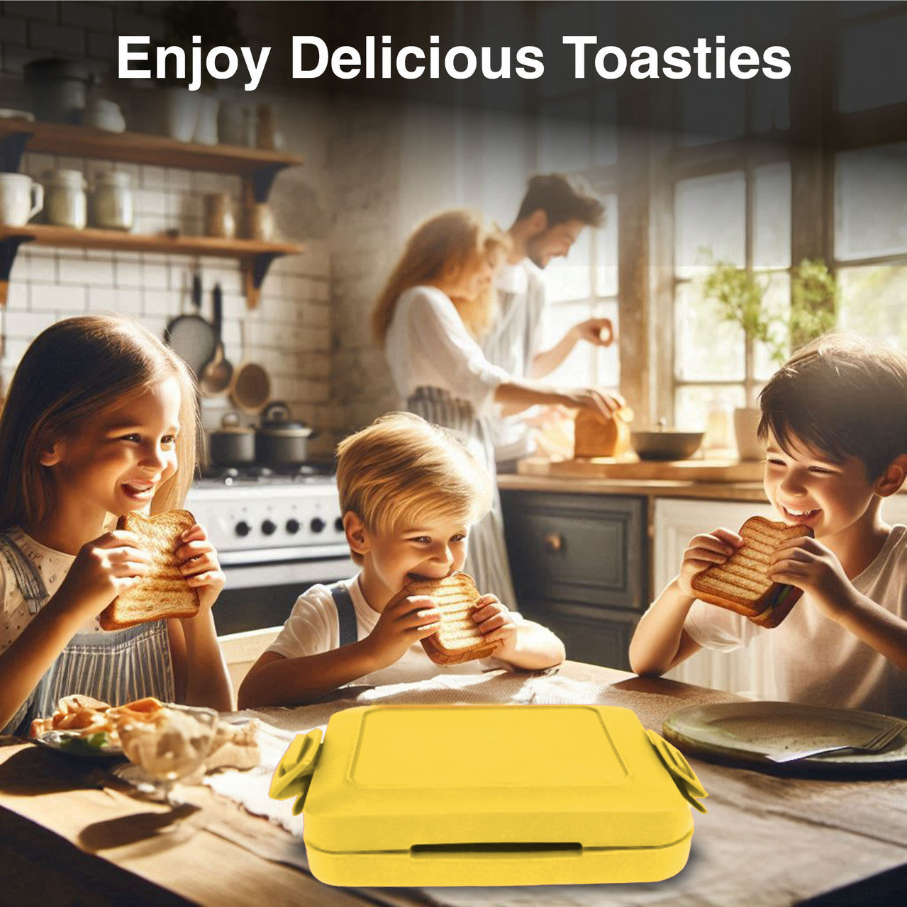 Laser Microwave Toastie Maker Smiley Face V1031-CO-MICSF-522