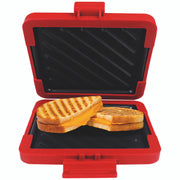 Laser Microwave Toastie Maker with Heatwave Tech Red V1031-CO-MICSM-132
