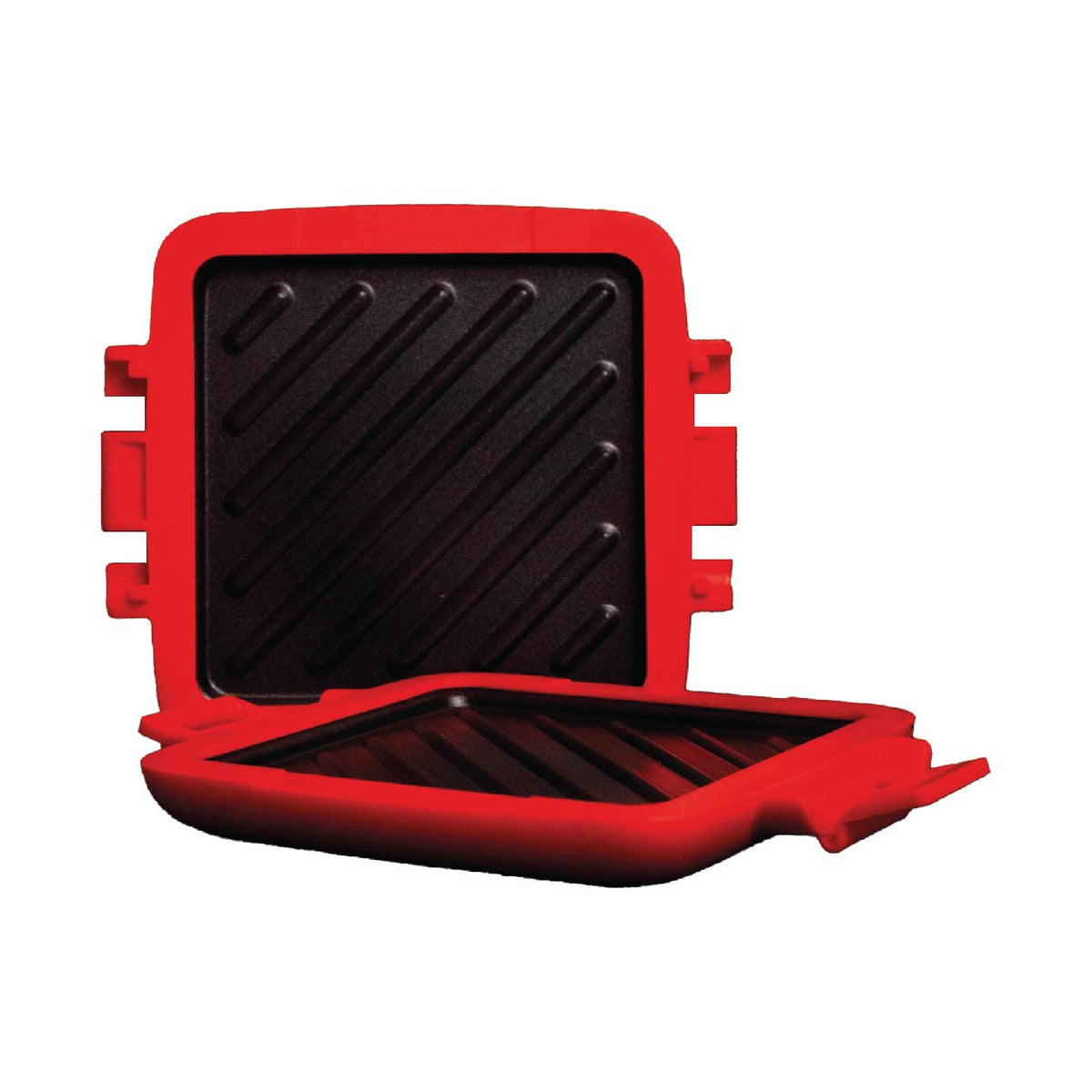Laser Microwave Toastie Maker with Heatwave Tech Red V1031-CO-MICSM-132