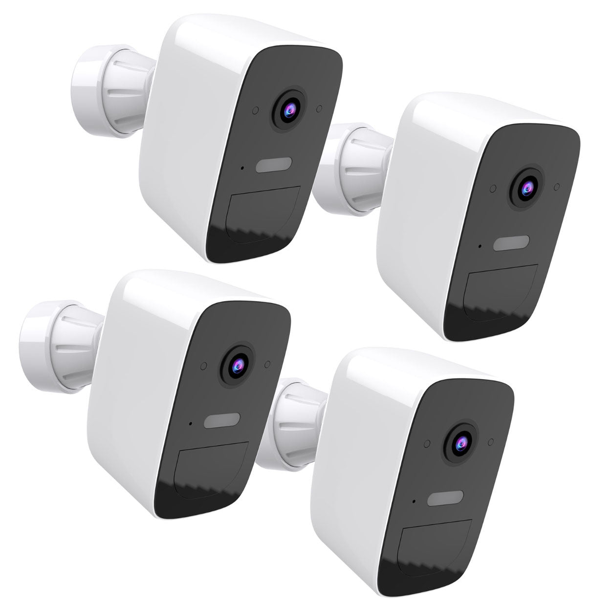 Connect SmartHome Wireless 2K Outdoor Camera 4 Pack V1031-CSH-2KODCQ928