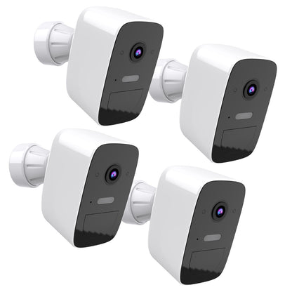 Connect SmartHome Wireless 2K Outdoor Camera 4 Pack V1031-CSH-2KODCQ928