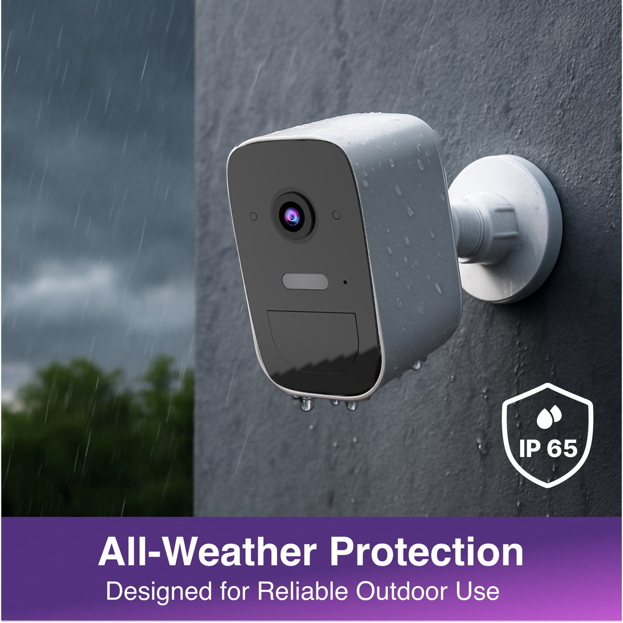 Connect SmartHome Wireless 2K Outdoor Camera 4 Pack V1031-CSH-2KODCQ928