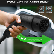 Electronic Vehicle Charging Cable 2.5M Type 2 V1031-CT-T2EVT2-266