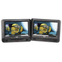 Laser 9 Inch Dual Screen DVD Player Black V1031-DVD-PT9-DUALD