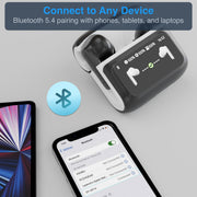 Laser TWS Earbuds ANC with Touch Display Black V1031-EP-DP14BK-195