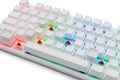 G-TEK Cyborg 87-Key Wired Bluetooth Keyboard White V1031-GA-CBKB87TRIW