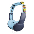 Laser Kids Wired Headphones with Charms Blue V1031-HP-KW26BL-001