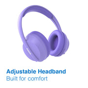 Laser Volume Limited ANC Kids Headphones Lilac V1031-HPS-KANCL-071