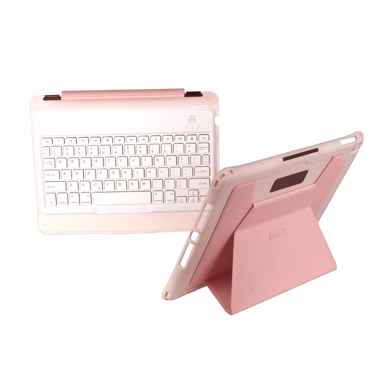 Laser iPad 10.2-inch Wireless Keyboard Case Pink V1031-KB-IPAD102-PNK