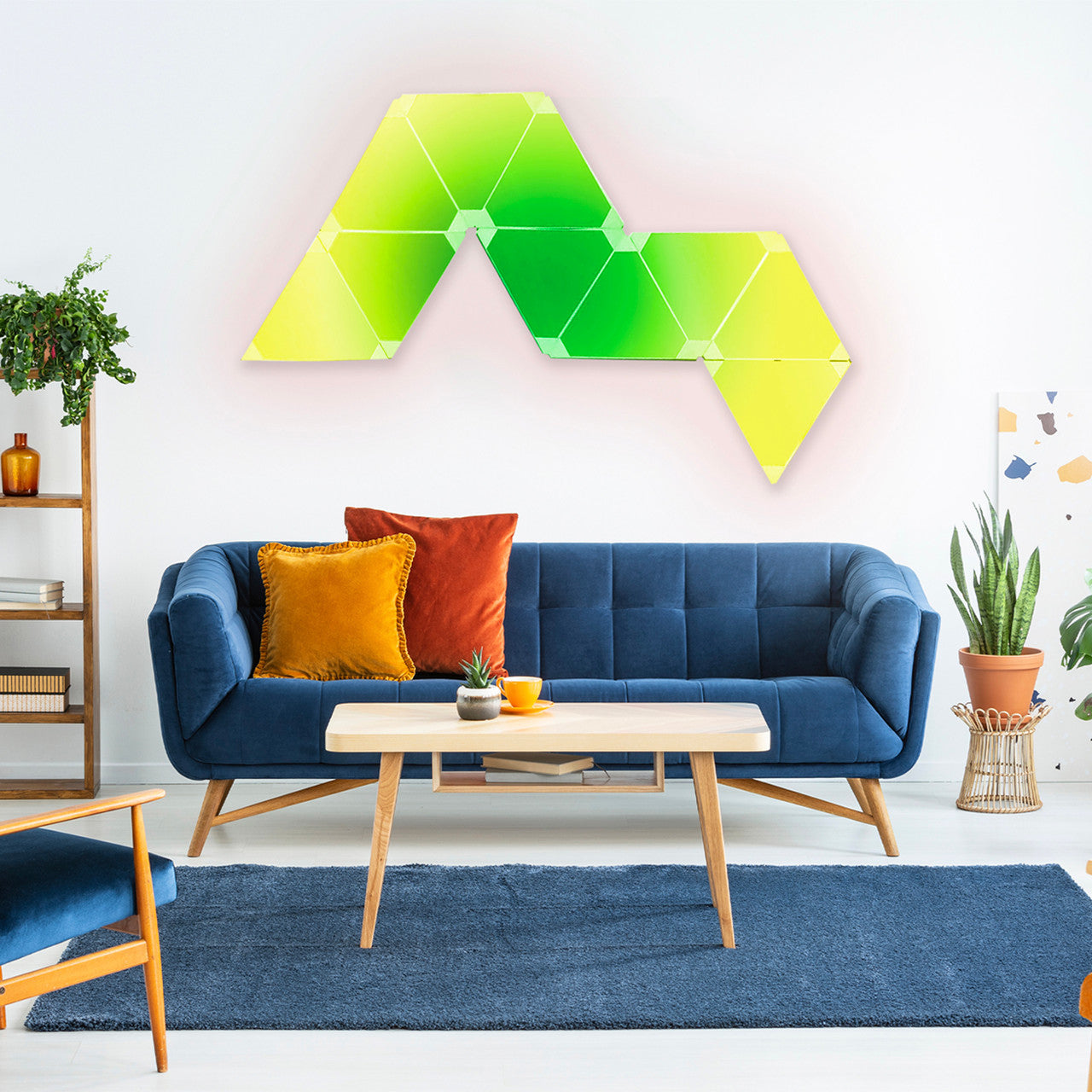 Laser Smart DIY Triangle Light WiFi RGB 10-Pack V1031-LSH-10TRI-037