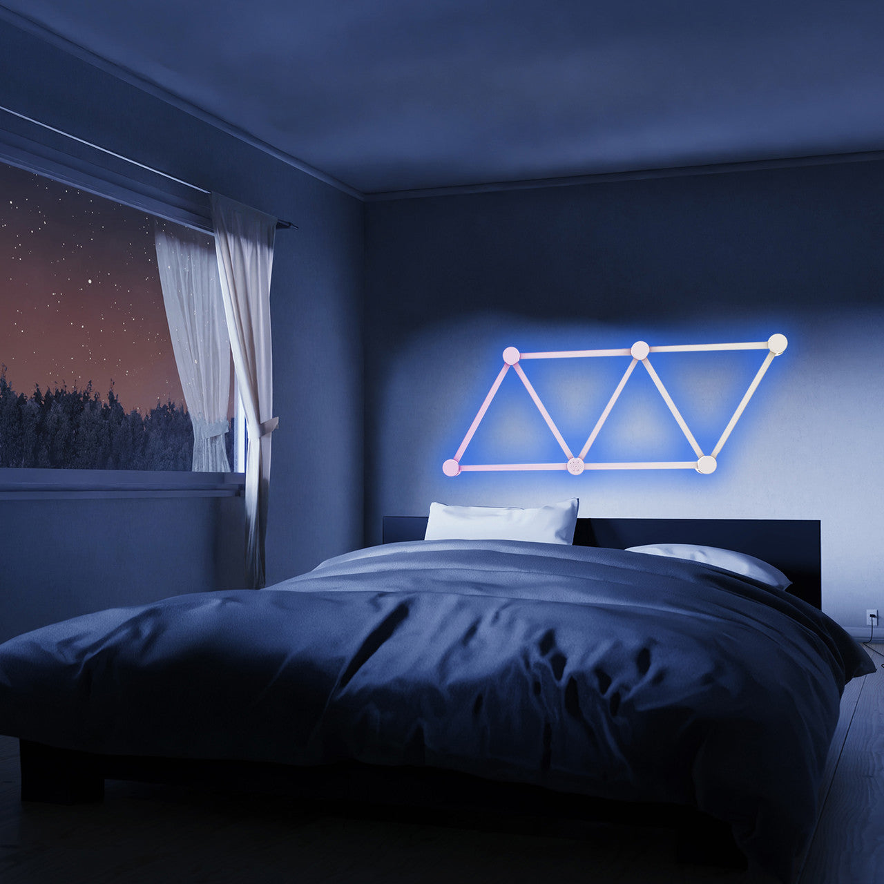 Laser Smart AmbiColour Light Bars RGB WiFi V1031-LSH-9BAR-020