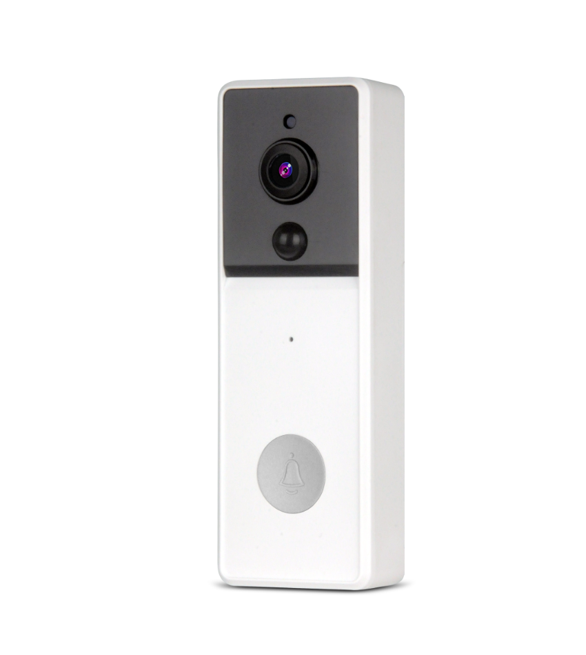 Laser Smart Full HD Video Doorbell White with Chime V1031-LSH-CAMDBWC