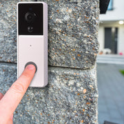 Laser Smart Full HD Video Doorbell White with Chime V1031-LSH-CAMDBWC