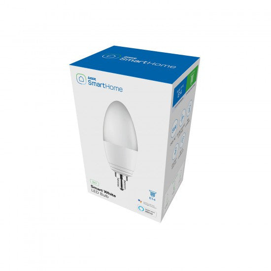 Laser 5W Smart White Bulb E14 - App & Voice Controlled V1031-LSH-E14WW5W
