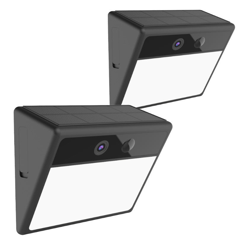 Laser Outdoor Wall Light Camera Twin Pack V1031-LSH-WLCAMT960