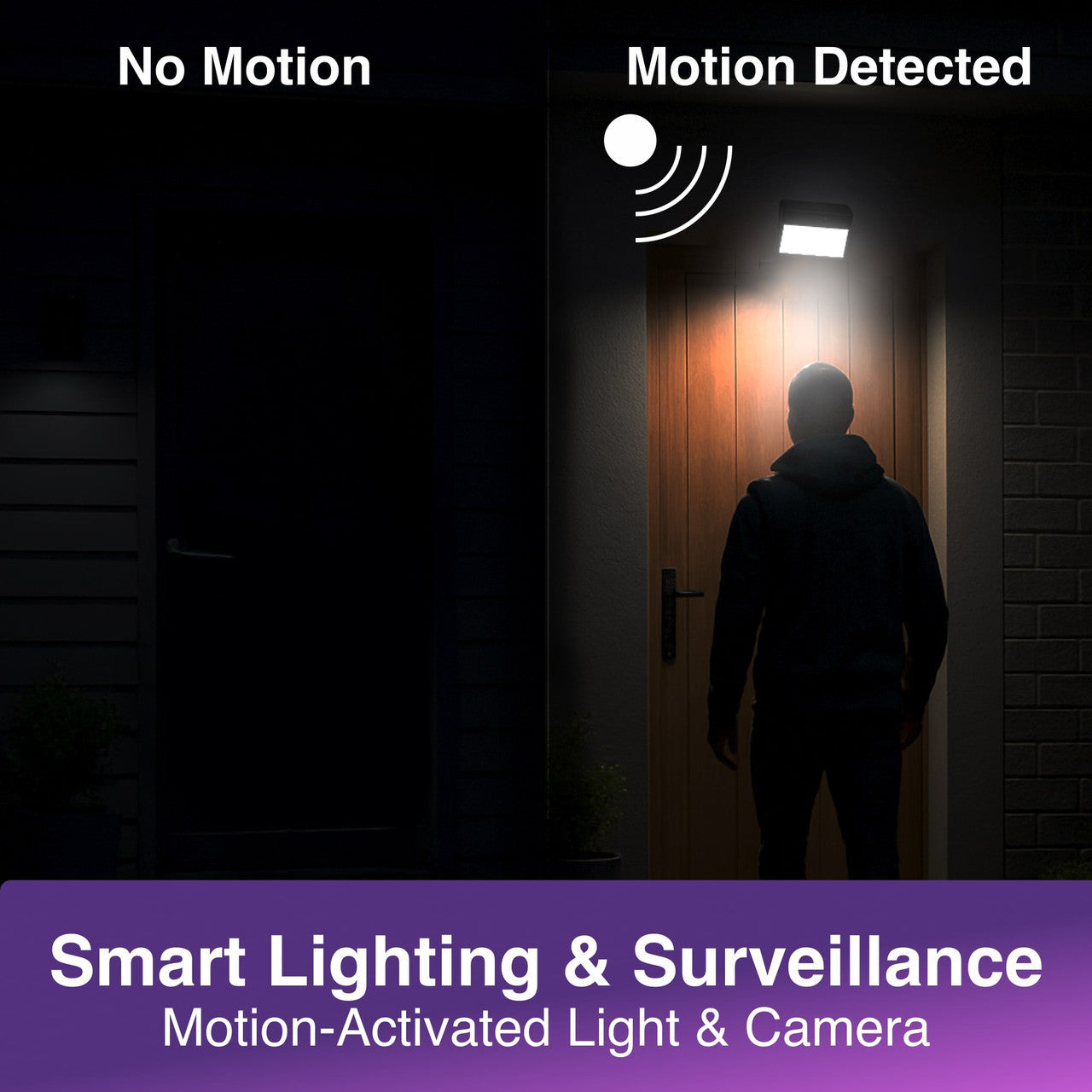 Laser Outdoor Wall Light Camera Twin Pack V1031-LSH-WLCAMT960