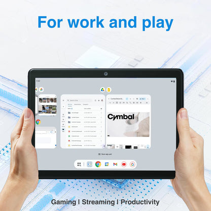 Laser 10 Inch Android Tablet 64GB with Case V1031-MID-10A15B-921