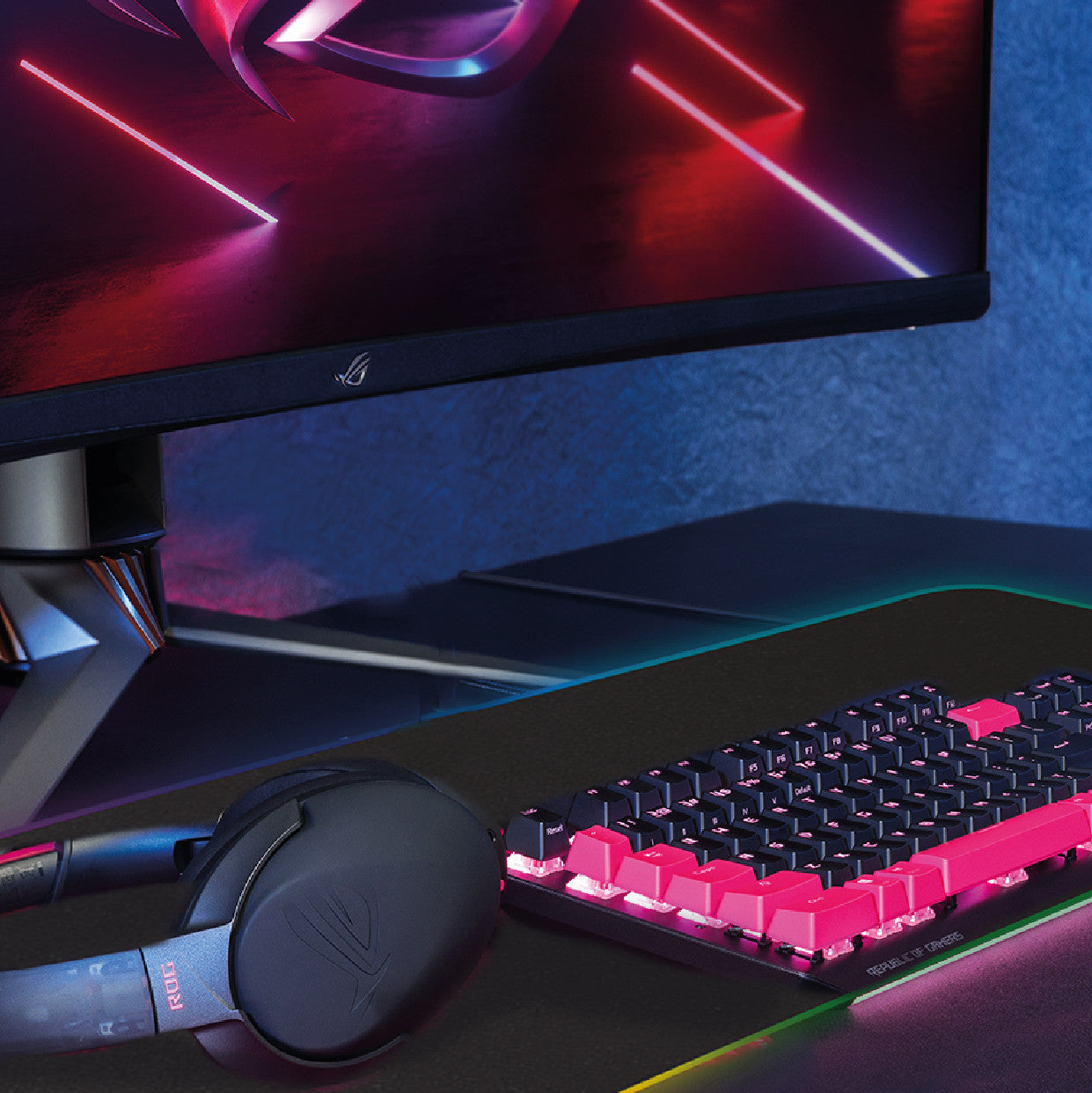 Laser RGB LED Gaming Mouse Pad Extra Large V1031-MPX-MSEPDXL-L