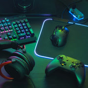 Laser RGB LED Gaming Mouse Pad Extra Large V1031-MPX-MSEPDXL-L